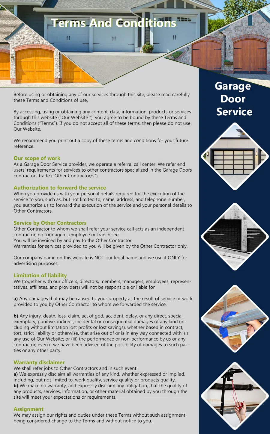 Trust Garage Door Sterling, VA 703-348-5535